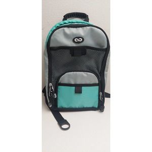 Moog Mini Backpack Black/Teal with Padded Straps